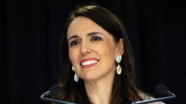 New Zealand's Prime Minister Jacinda Ardern speaks during a press conference at the Parliament House in Wellington on November 6, 2020. (Photo by Dave Lintott / AFP)