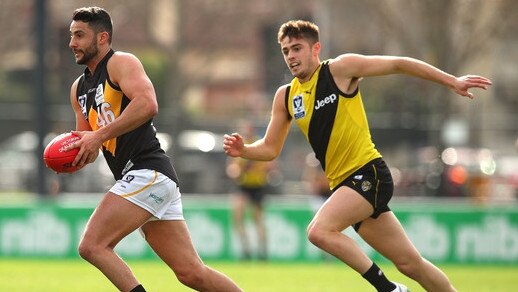 Fabian Brancatisano, pictured in action for Werribee in the VFL, has signed with East Keilor. Picture: Getty Images