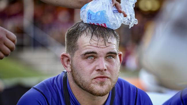 Easts prop Rhys van Nek when selected for the Junior Wallabies. Picture: Brendan Hertel, QRU