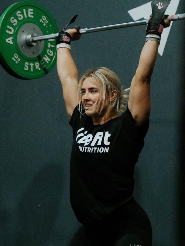 Grace Walton in the strong room. Photo: Instagram, Grace Walton.