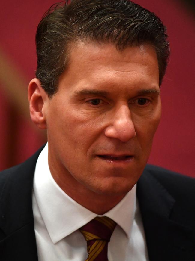 Australian Conservatives Senator Cory Bernardi. Picture: AAP/Mick Tsikas