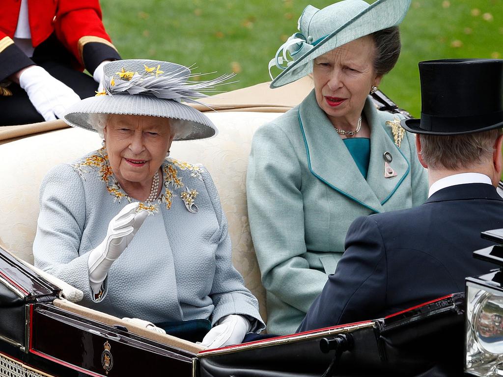 The convicted sex offender worked for both the Queen and her niece Princess Anne. Picture: AFP