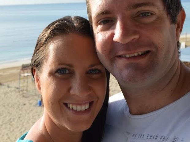 Nicole Connolly and Michael Wright of Suitcase Stories in the Bahamas.