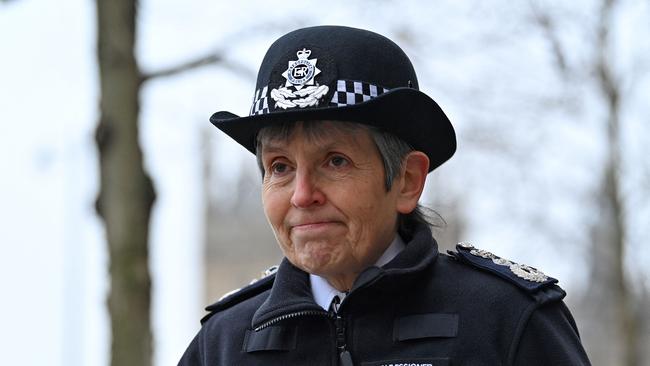 Metropolitan Police Commissioner Cressida Dick made the stunning announcement this morning. Picture: Justin Tallis/AFP