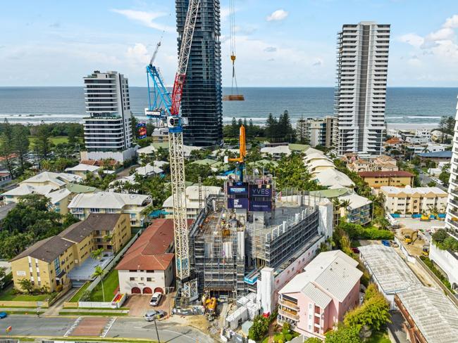 Coposit is currently working with NPA Projects to sell the Yves tower on the Gold Coast. Picture: Supplied