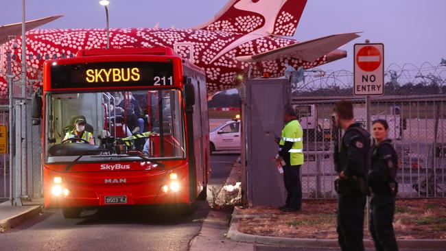 Travellers will be forced to quarantine for coronavirus. Picture: David Crosling