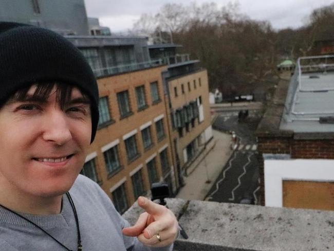 YouTube star Chris Ingham sent threatening messages to a teen fan. Picture: Instagram