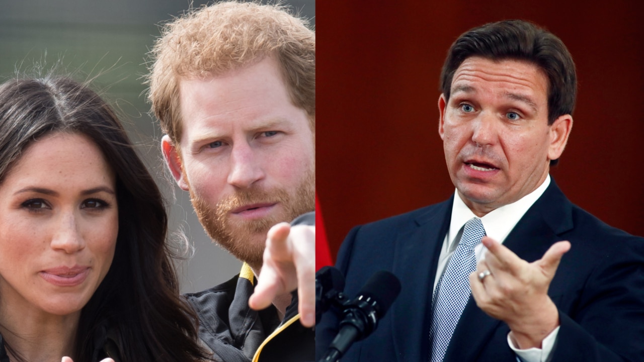 Ron DeSantis quizzed about his views on Prince Harry and Meghan Markle