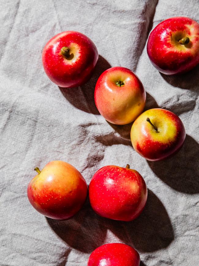 Use the new-season apples that are coming into season.