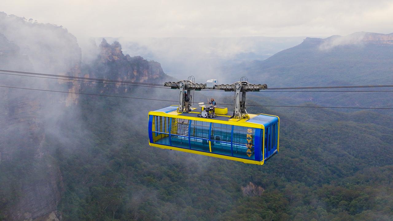 Sydney's Blue Mountains became the ultimate stage for Australian musician G Flip who performed their new track 