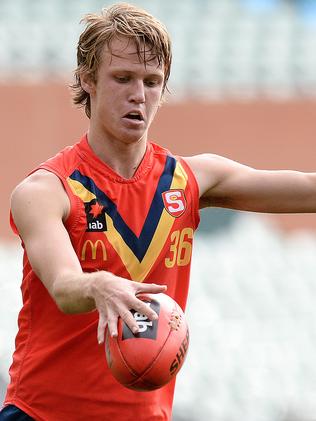 Jack Lukosius looms as top-three pick in the 2018 national draft. Picture Roger Wyman