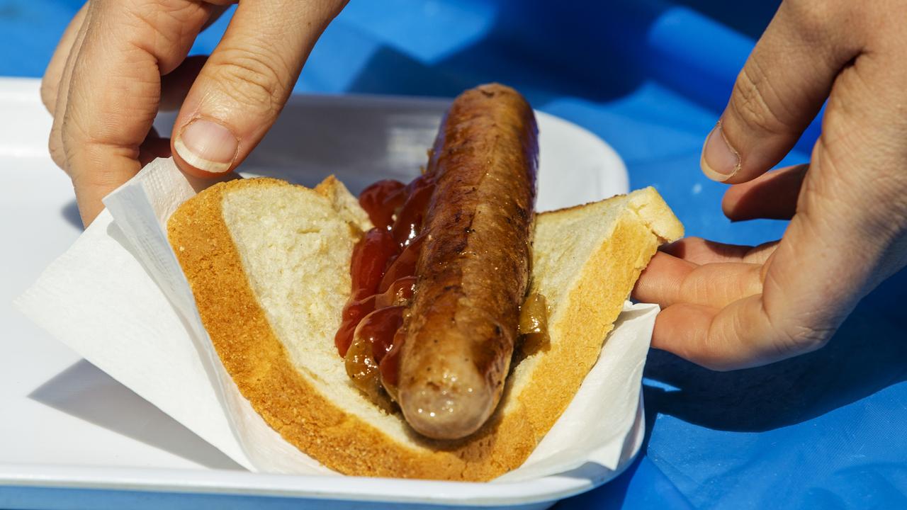 The hardware company’s popularity has possibly been boosted by its famed sausages. Picture: NCA NewsWire / Jenny Evans