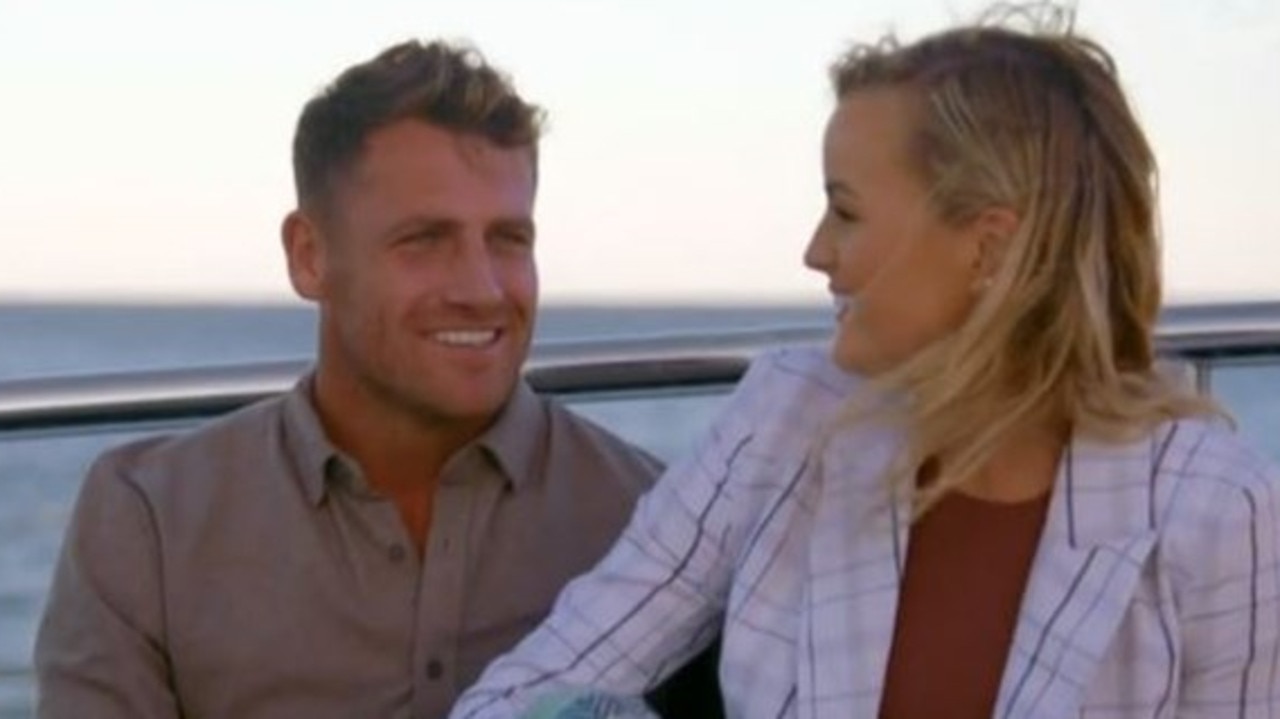 Frazer Neate and Elly Miles are still together after last night’s finale. Picture: Channel 10