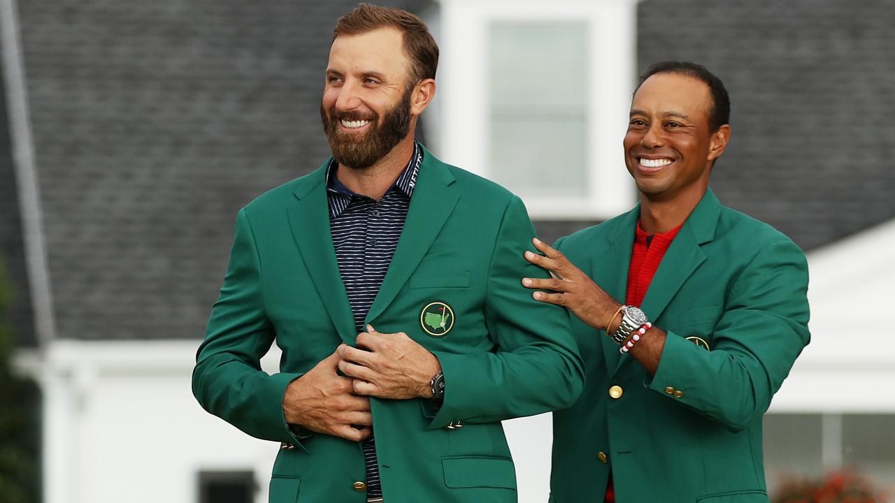 The golf world has been left in shock after Masters champion and two-time major winner Dustin Johnson was named in the opening LIV Golf Invitational tournament. Photo: Getty Images