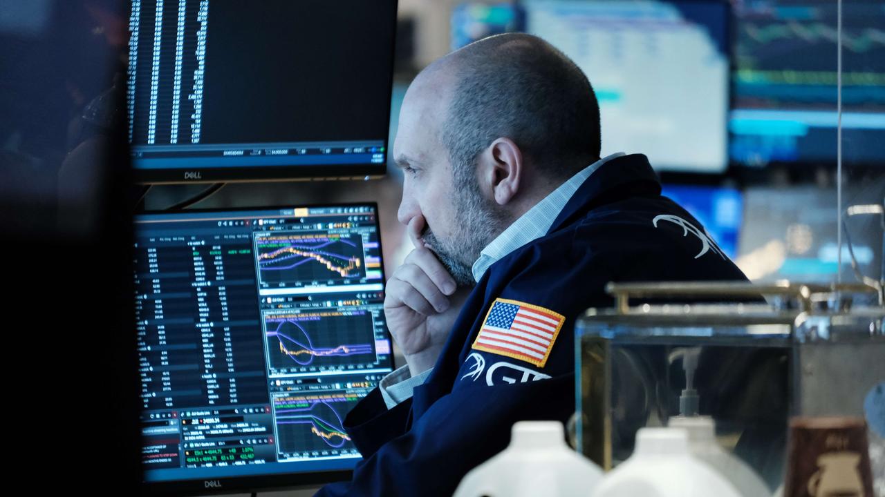 The new variant is causing havoc in the stock market. Picture: Spencer Platt/Getty Images/AFP