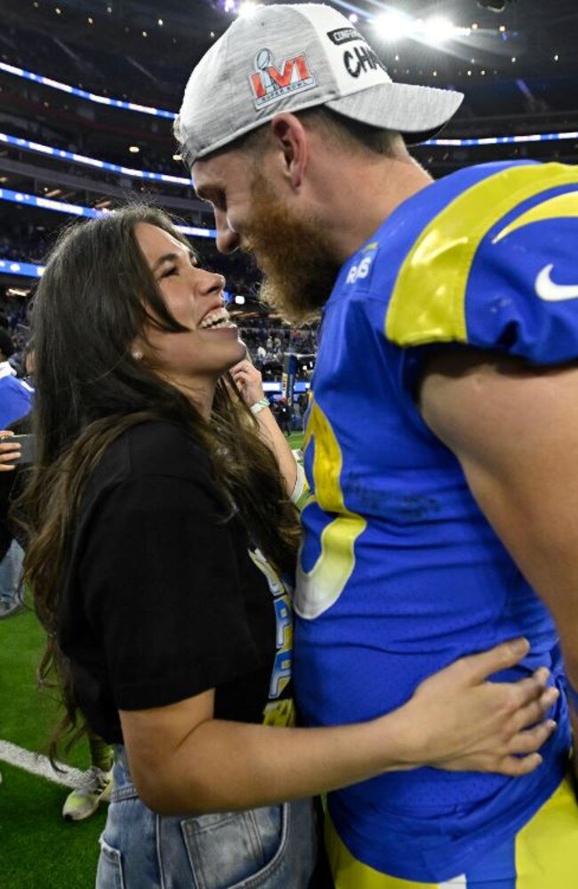 Anna and Cooper Kupp. Picture: Instagram/Anna Kupp