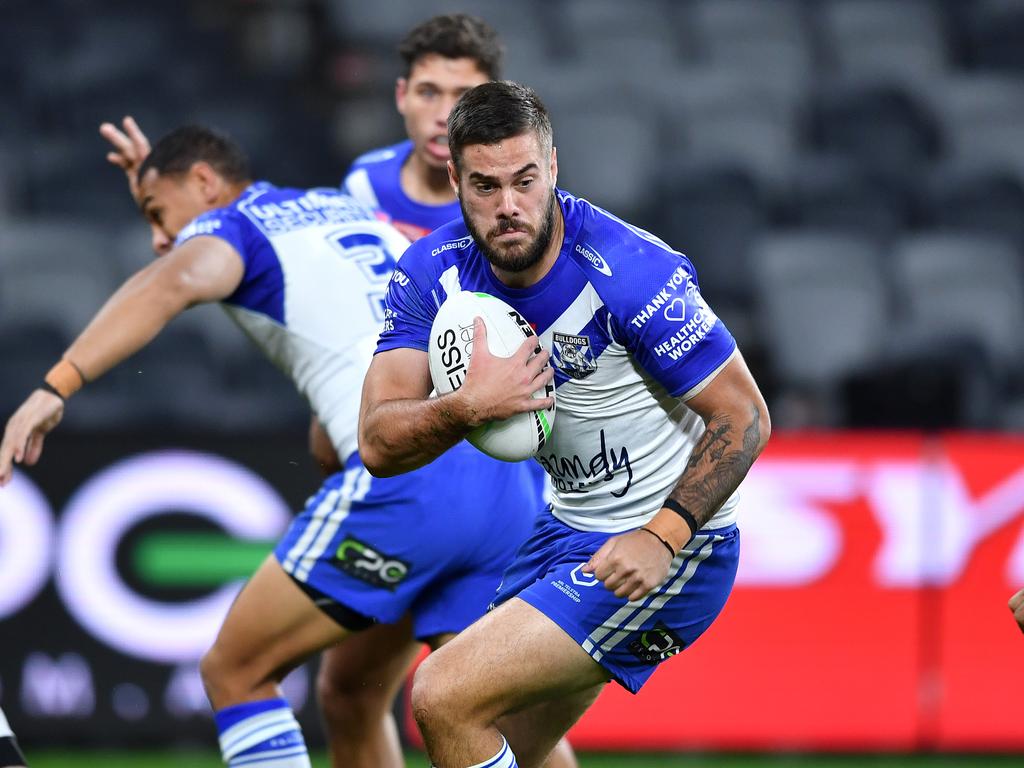 Canterbury's Corey Allan could be leaving Belmore. Picture: NRL Imagery