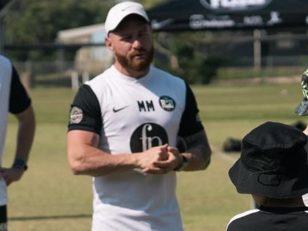 Coach Matthew McNab of SoccerFC23 has been nominated for the 2024 NT News Sports Coach of the Year. Picture: Supplied.