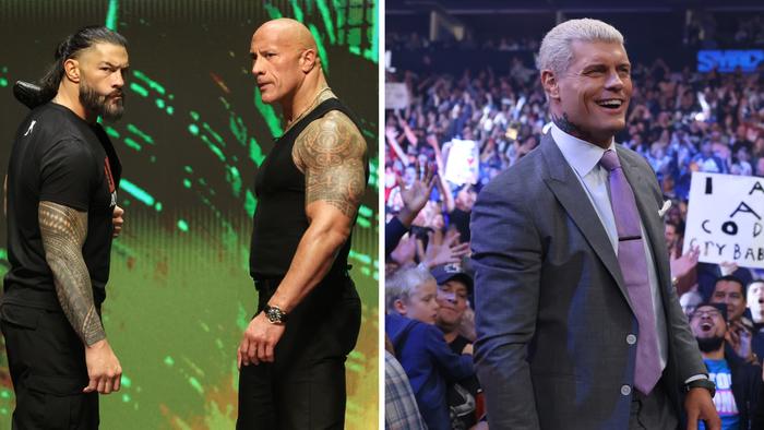 The build to WrestleMania 40 is red-hot thanks to Roman Reigns, The Rock and Cody Rhodes - though mainly the latter two.