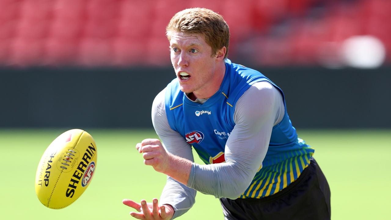 Matt Rowell has won more free kicks than any other player this year. Picture: Chris Hyde/Getty Images