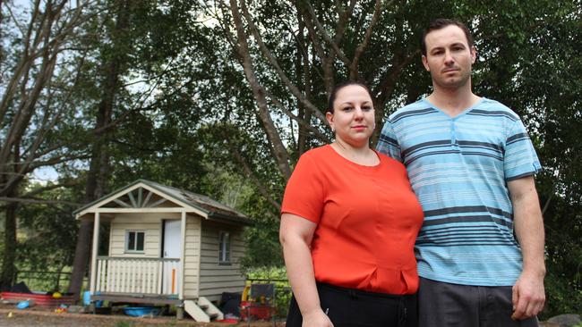 Warner residents Nicole and Nick Paul are worried their semirural acreage area will become suburbia if plans for the Warner Investigation Area are adopted by Moreton Bay Regional Council.