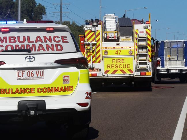 Driver charged after Stuart Hwy crash trapped two people, ejected third