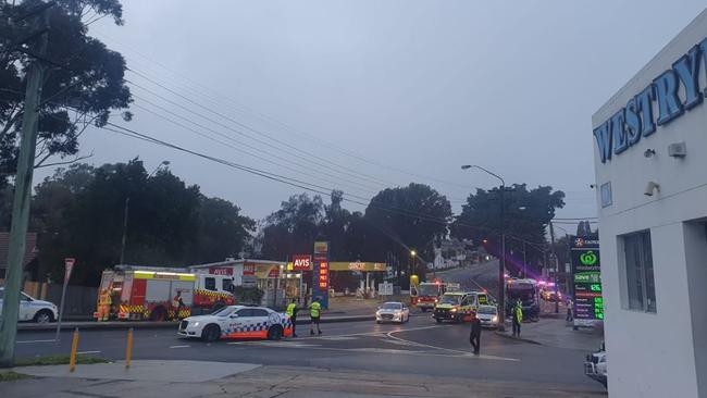 The crash occurred in West Ryde as the nurse was on her way to start work. Picture: West Ryde Smash Repair/Supplied