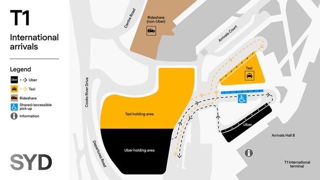 The change is hoped to make airport traffic much more organised