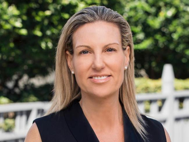 Sydney real estate agent Rebecca Fearon who has been charged with fraud offences and will face court later this month.