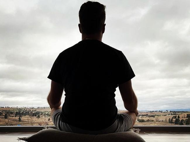 Grant Denyer said he meditates to calm his ‘racing mind’.