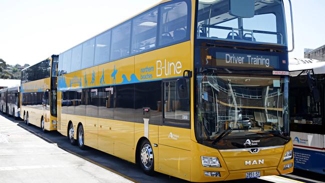 The B-Line bus service rolls out on Sunday. Picture: Adam Yip/ Manly Daily