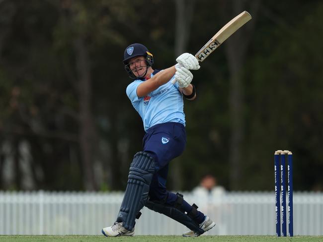 Blake MacDonald hits out for New South Wales last season. (Photo by Mike Owen/Getty Images)