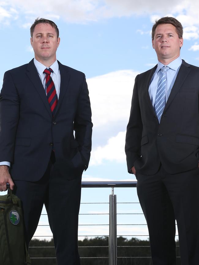 Troy Claydon and Simon Taylor, of Gold Coast-based Panoptic Solutions.