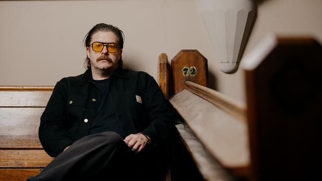 Dark Mofo artistic director Chris Twite MUST CREDIT Jesse Hunniford/ Mona. For TasWeekend feature ONE-TIME USE ONLY. For re-use check with TasWeekend editor Kirsty Eade.