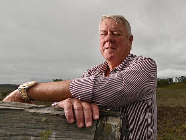 Queensland businessman John Wagner backs a quarantine facility next to Toowoomba’s Wellcamp Airport, which he owns. Picture: Lyndon Mechielsen