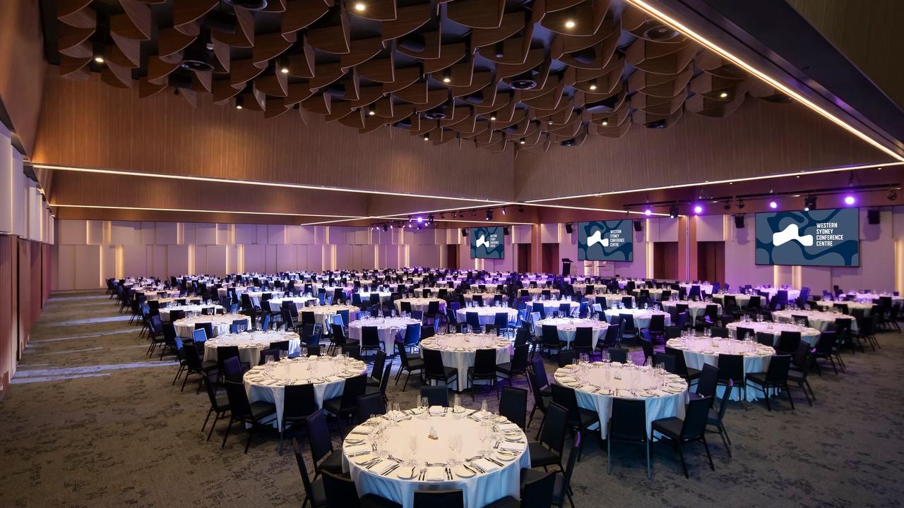 The conference centre is 1000 square metres and can host formal dinners to wedding celebrations.