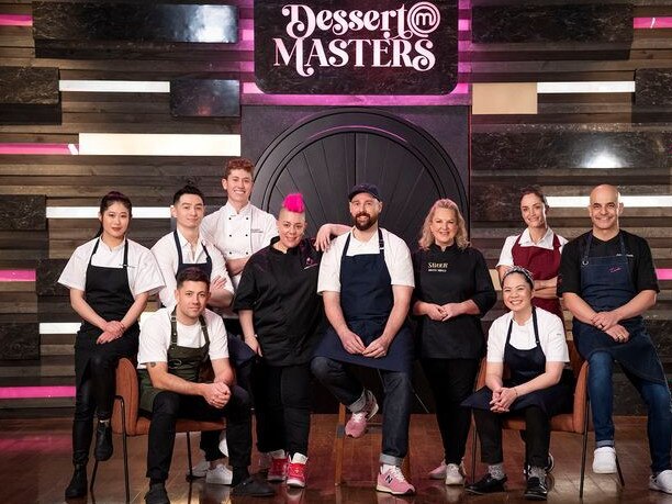 The chefs involved in the new TV show Dessert Masters.