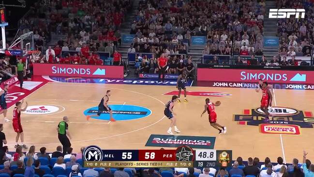 Melbourne United vs. Perth Wildcats – Game Highlights – Round PLAYOFF 1 NBL25