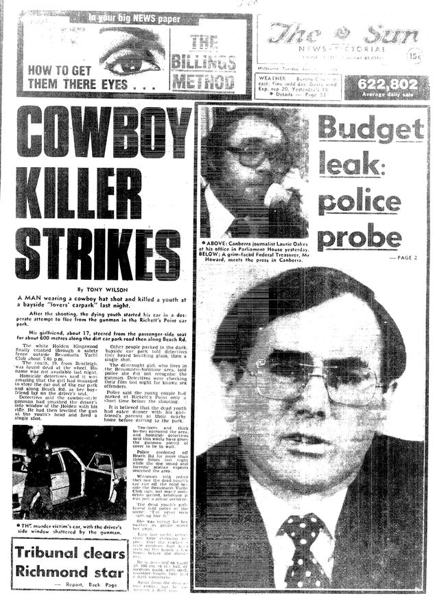 The Sun newspaper reports his murder.