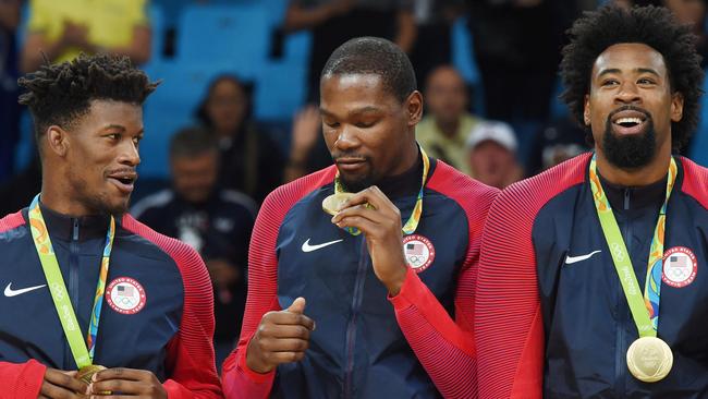 USA’s Rio 2016 gold medallists.