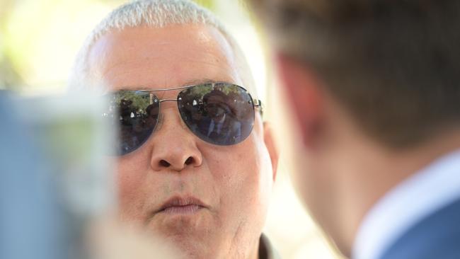 Gatto said he only called the media conference to get the press away from his house. Picture: AAP