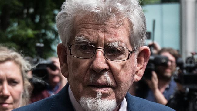 Rolf Harris was sentenced to five years and nine months in jail but was released on parole in 2017. Picture: Carl Court/Getty Images