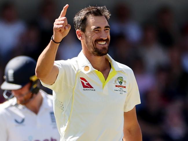 Mitchell Starc has added the wobble seam to his repertoire. Picture: Jan Kruger/Getty Images