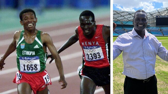Paul Tergat returned to the scene of his 2000 silver medal in Sydney.