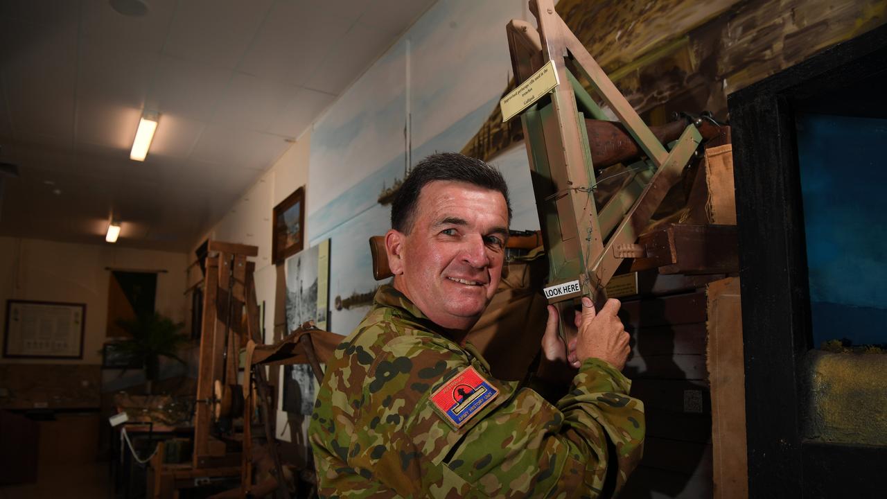 Army Museum of SA manager Major Chris Roe. Picture: Tricia Watkinson