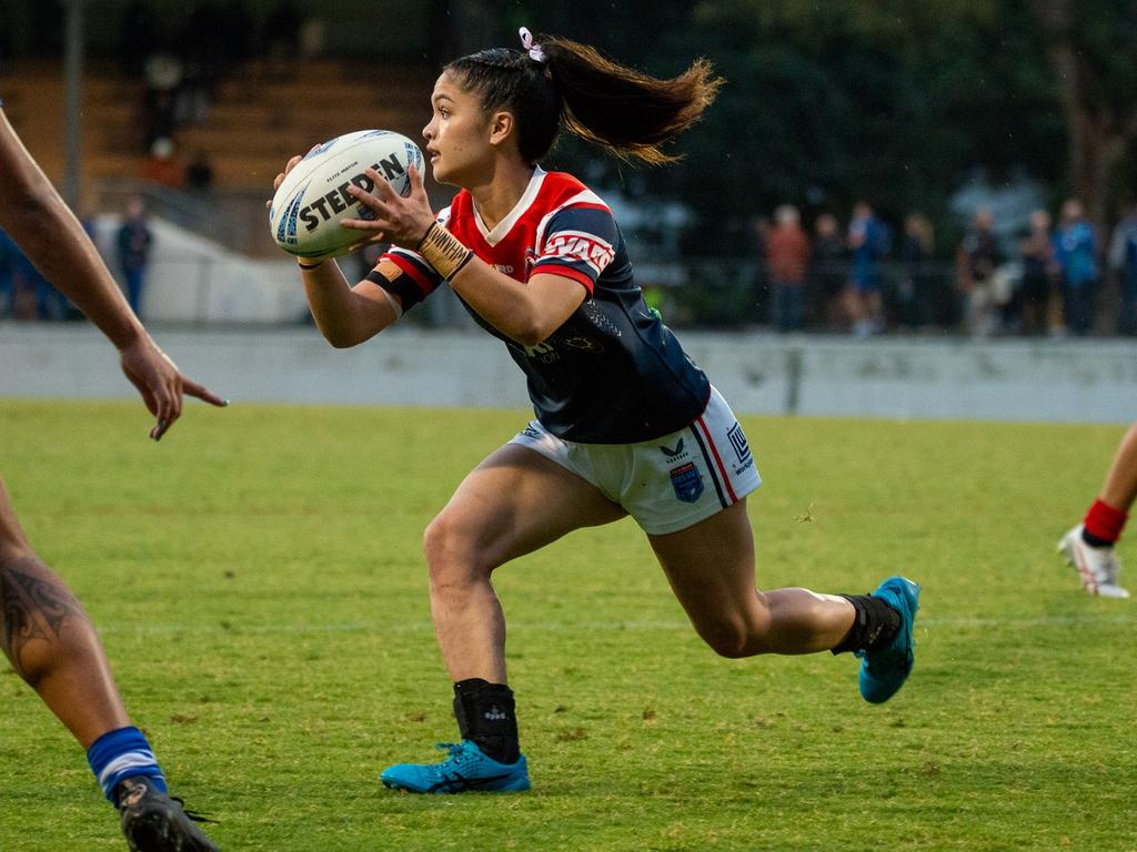 Imogen Hei was a pivotal point of the Roosters success in 2023. Picture: Thomas Lisson