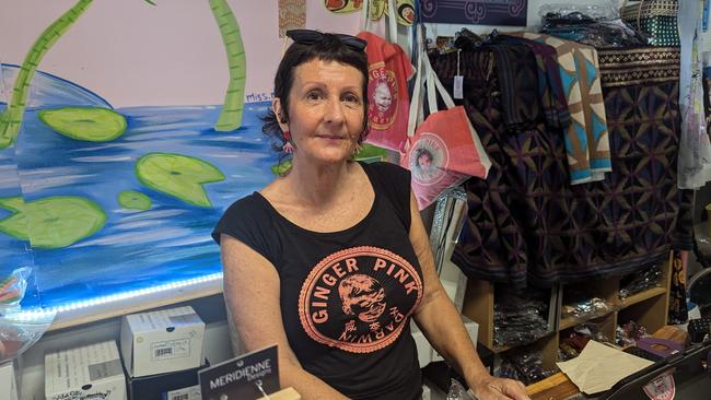 Laureen Ward, owner of Cavenagh St retailer Ginger Pink. Picture: Alex Treacy