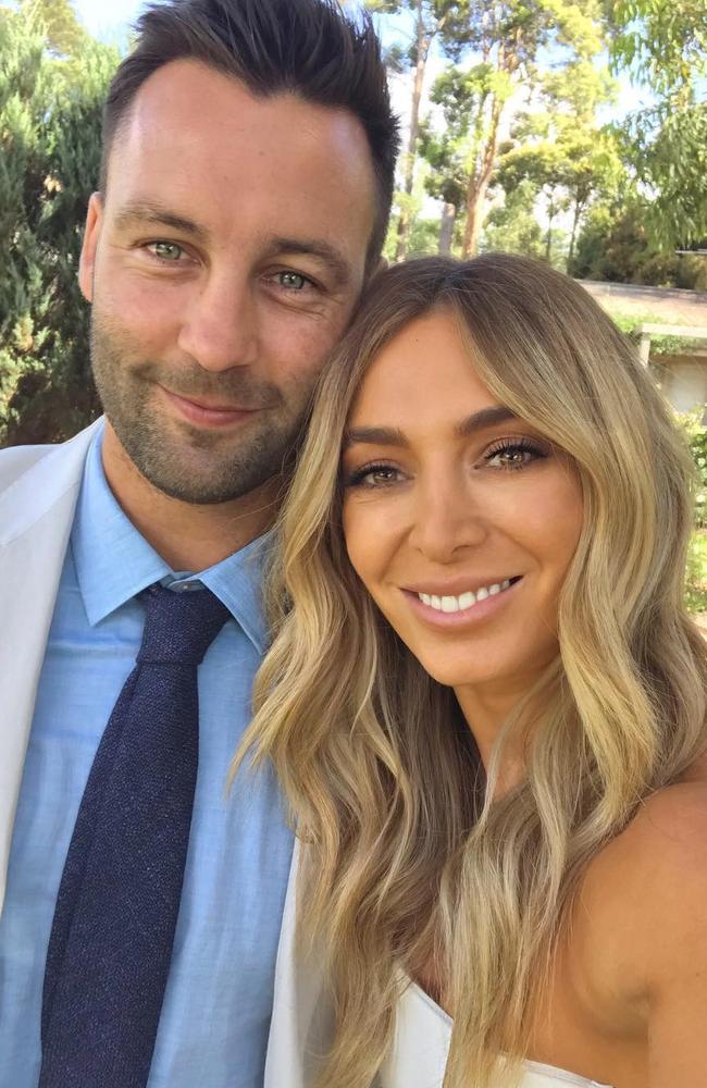 Nadia split from ex-husband Jimmy Bartel last year. Picture: Instagram/NadiaBartel