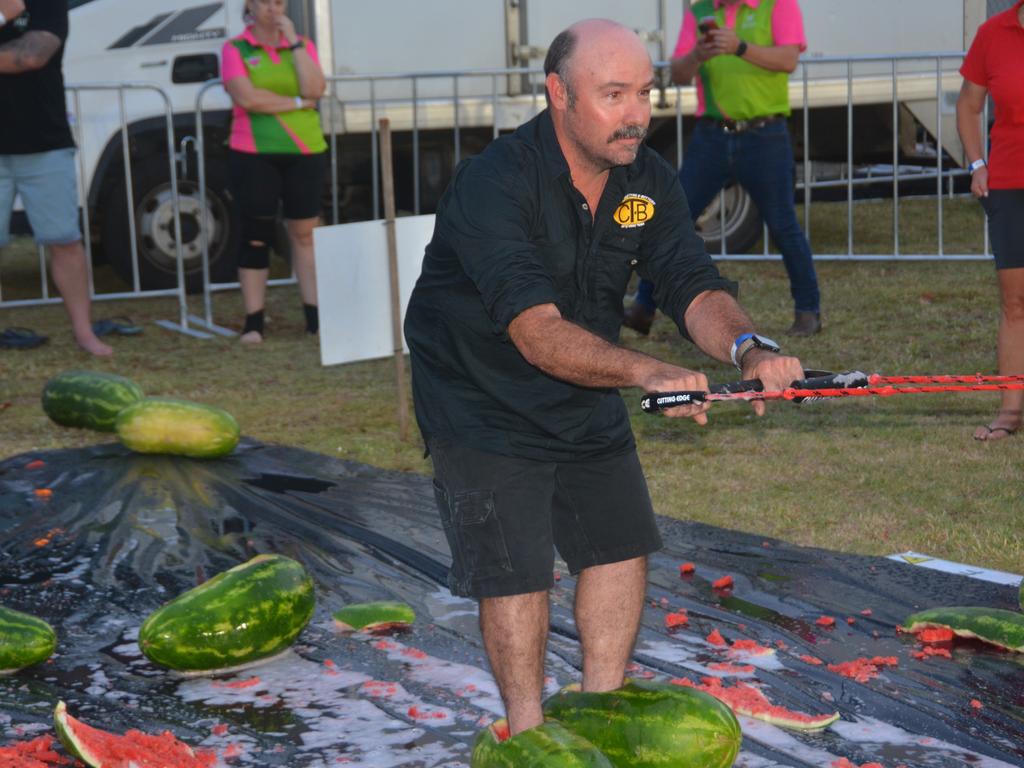 Melon Skiing Under Lights