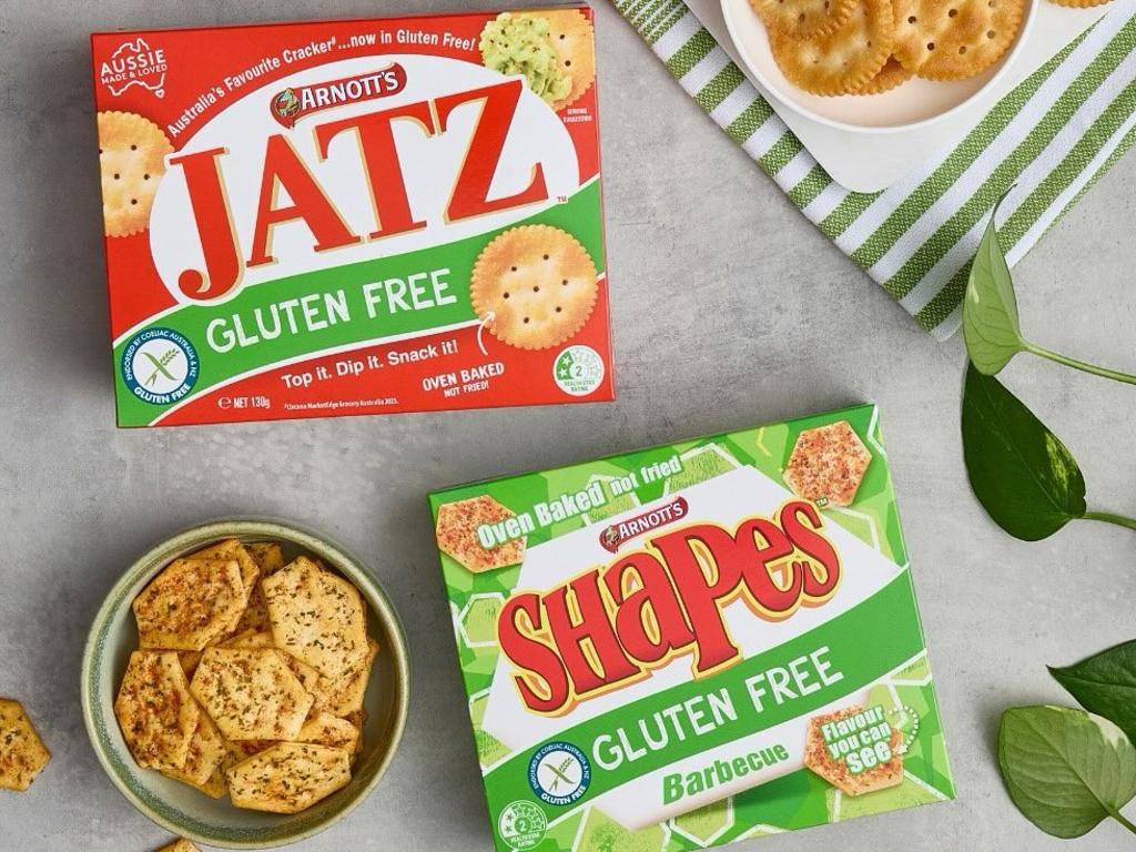 Gluten Free Shapes and Jatz were introduced earlier this year. Picture: Instagram